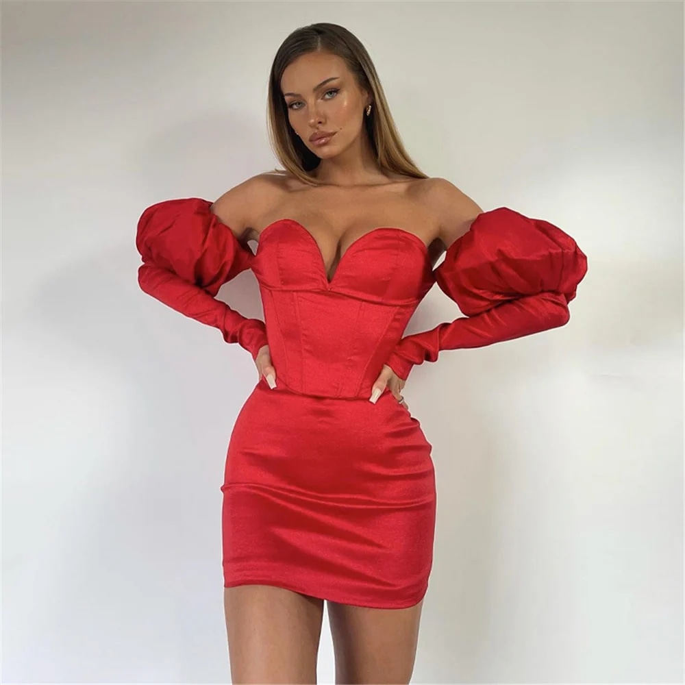 Erleben Sie das Rotes Minikleid: Das perfekte Outfit für glamouröse Nächte