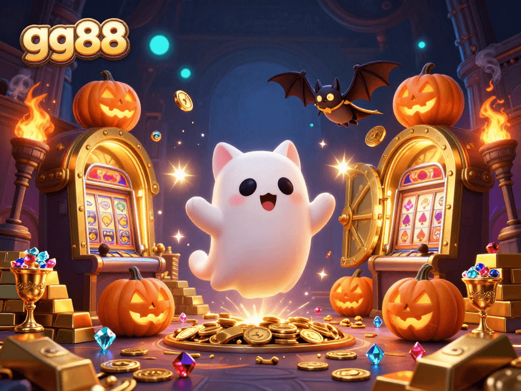 Experience thrilling gameplay at GG88 with our lively casino scene featuring games and rewards