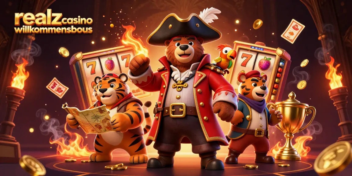 Realz Casino Willkommensbonus: Gewinne Freispiele und Jackpot mit unseren Top-Angeboten!