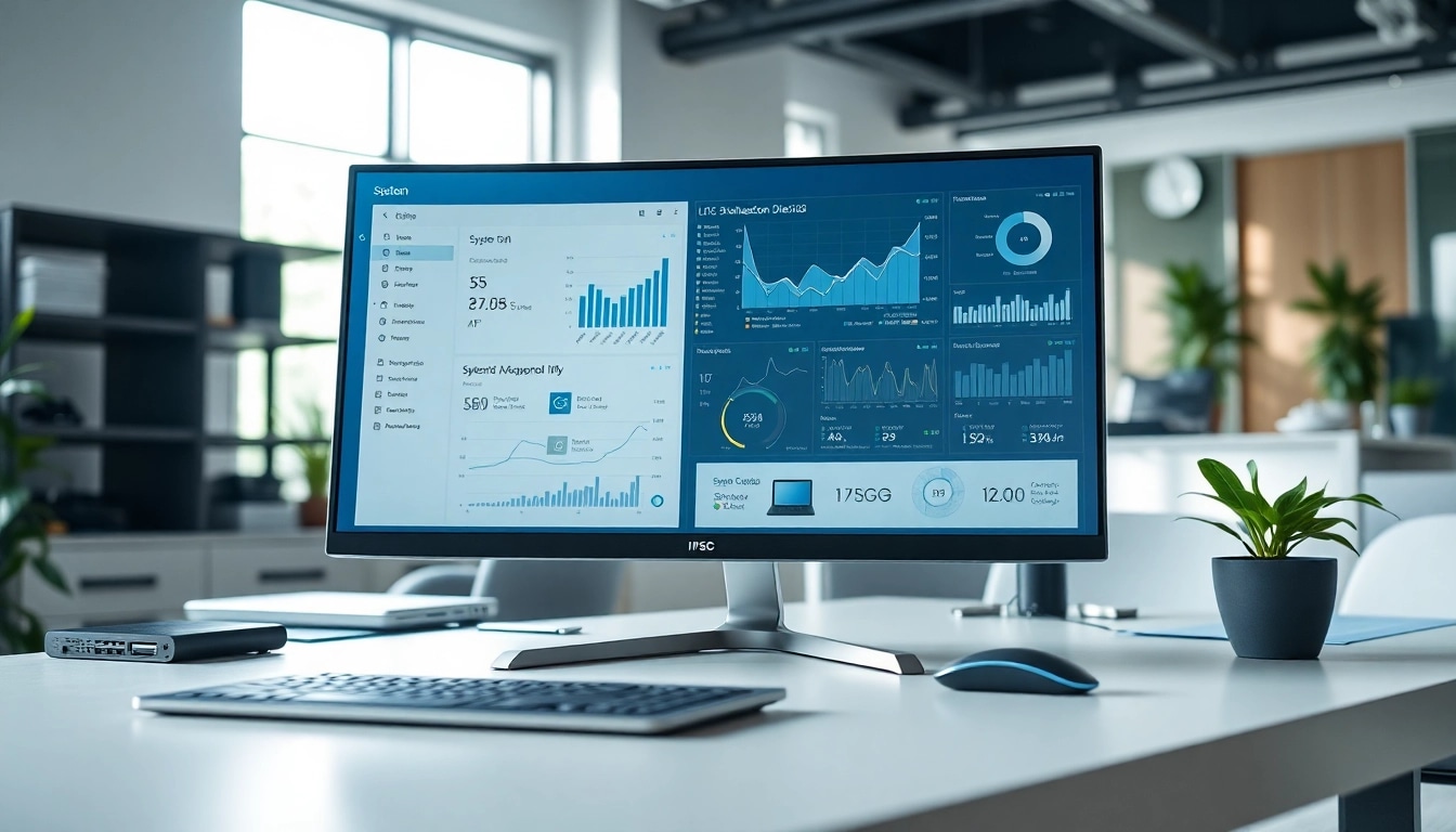 Windows IoT LTSC 2024 Langzeitversion in a modern desktop environment showcasing system analytics.