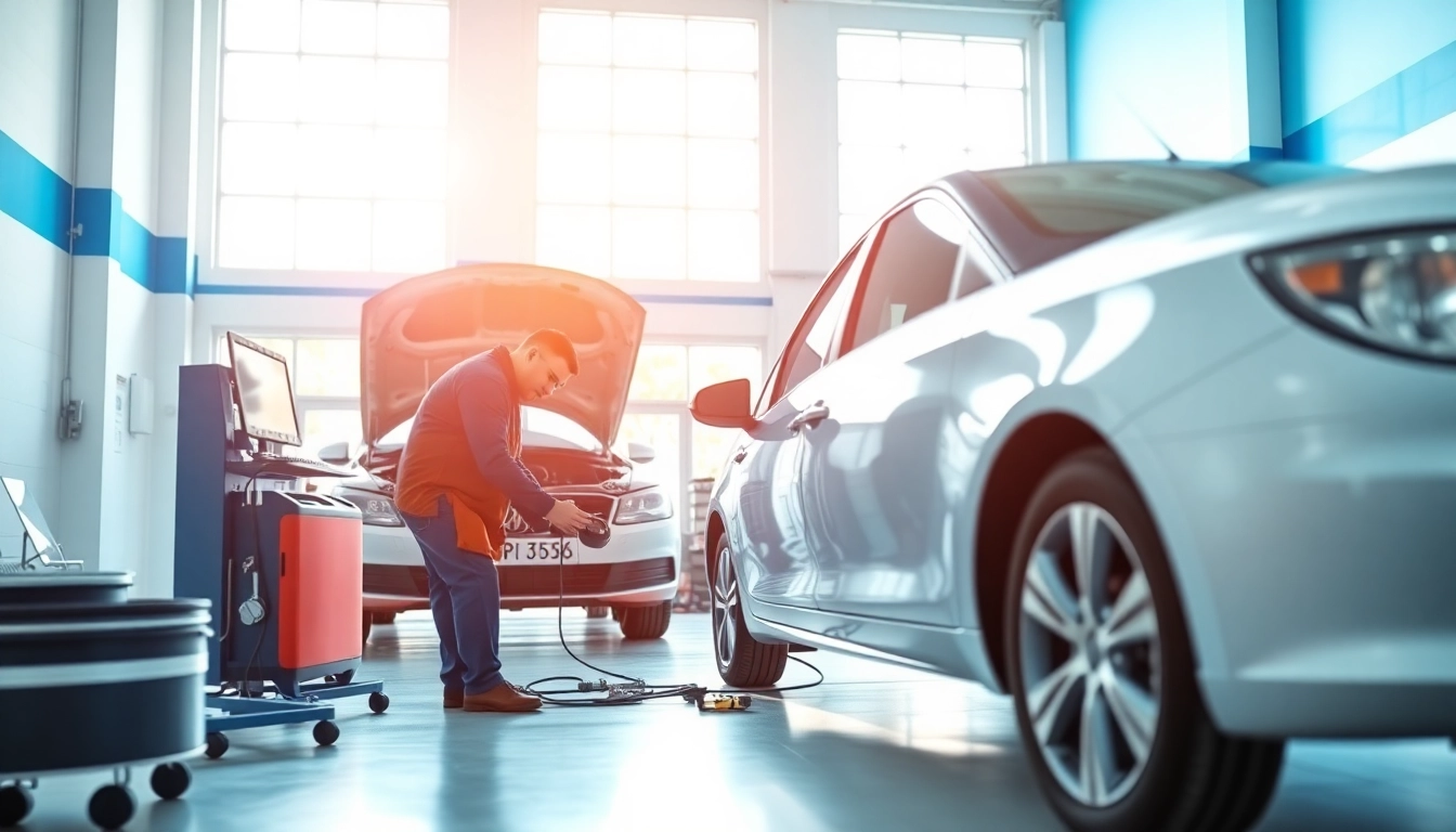 Leasing Rückgabe Check München in a professional workshop environment with vehicle inspections.