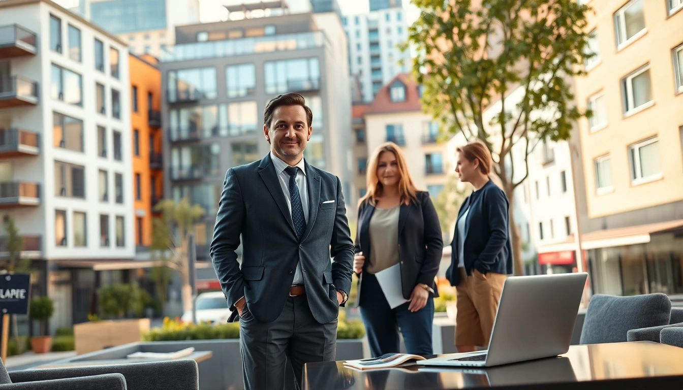Immobilienmakler Frankfurt Preungesheim zeigt professionelle Objekte und engagiert sich mit Kunden.