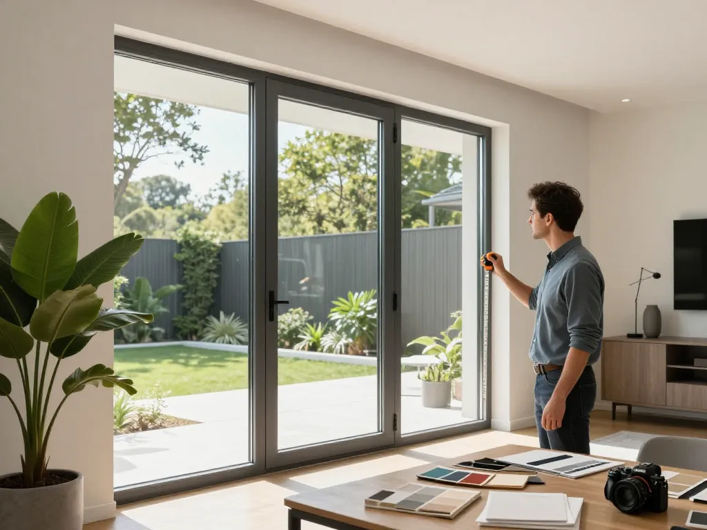 Fenster Schüco Installation in einem modernen Zuhause mit natürlichem Licht präsentiert.