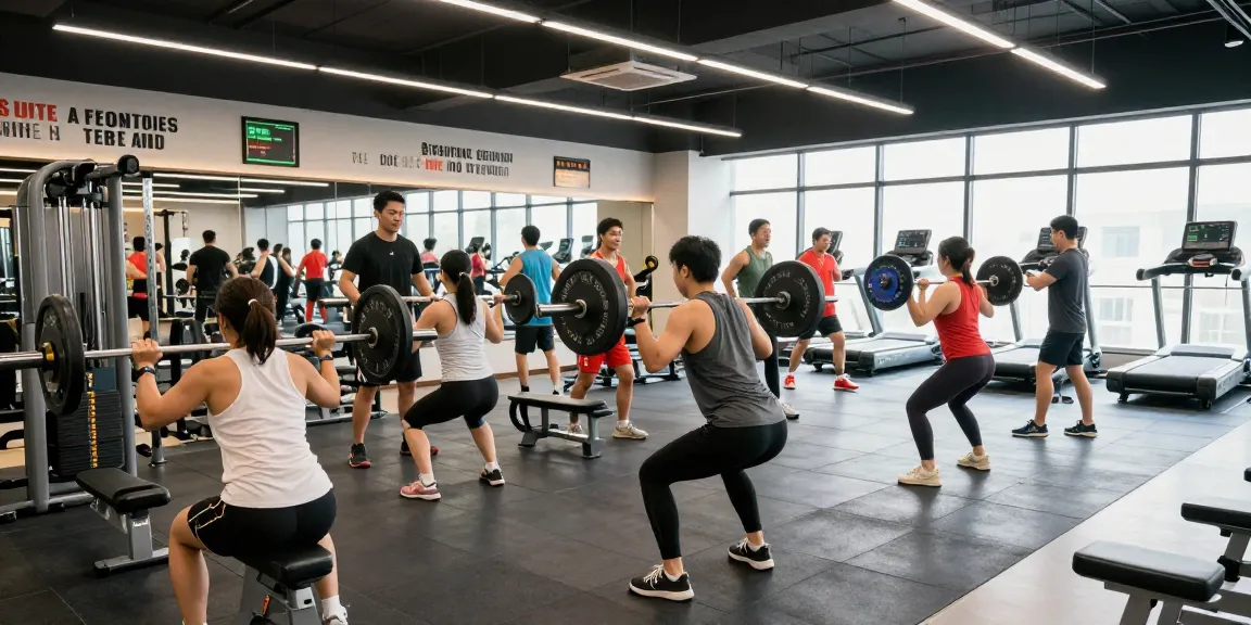 Medi Pharma Steroid Shop in einer modernen Fitnessumgebung mit Athleten, die beim Training motiviert sind.