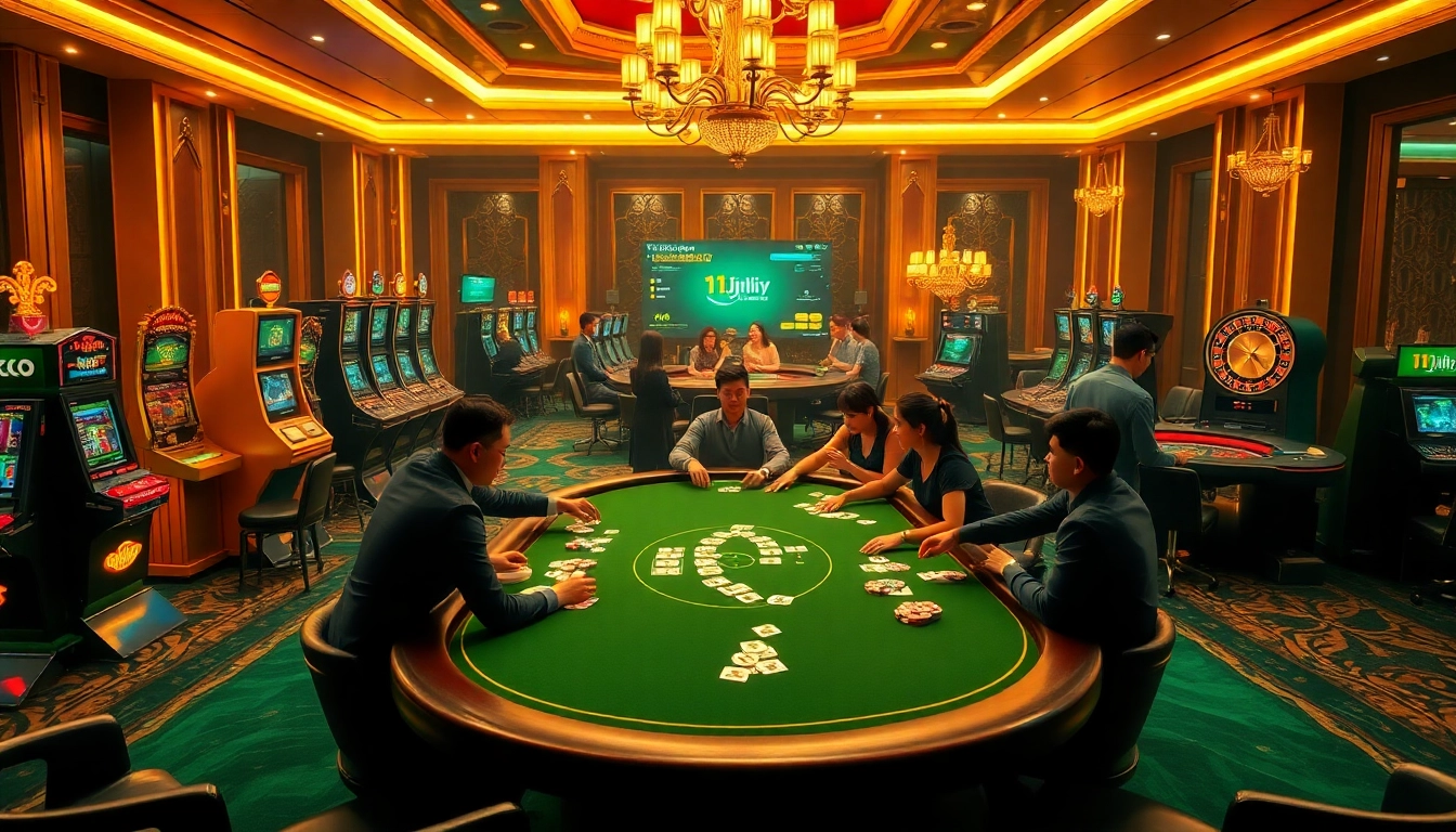 Experience thrilling gaming at 11jili7.com with vibrant slot machines and exciting poker games.