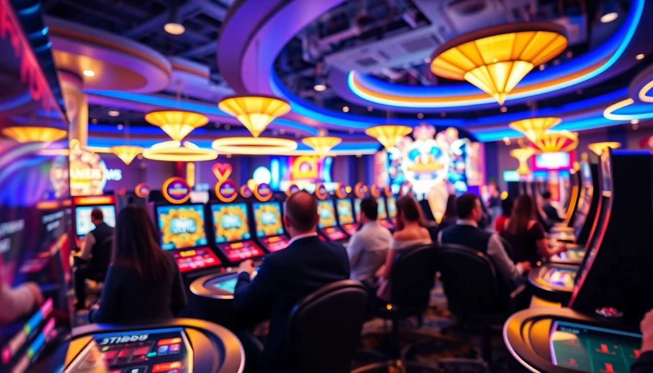 Magyar online kaszinó játékosok szórakozása egy élénk virtuális asztalnál.